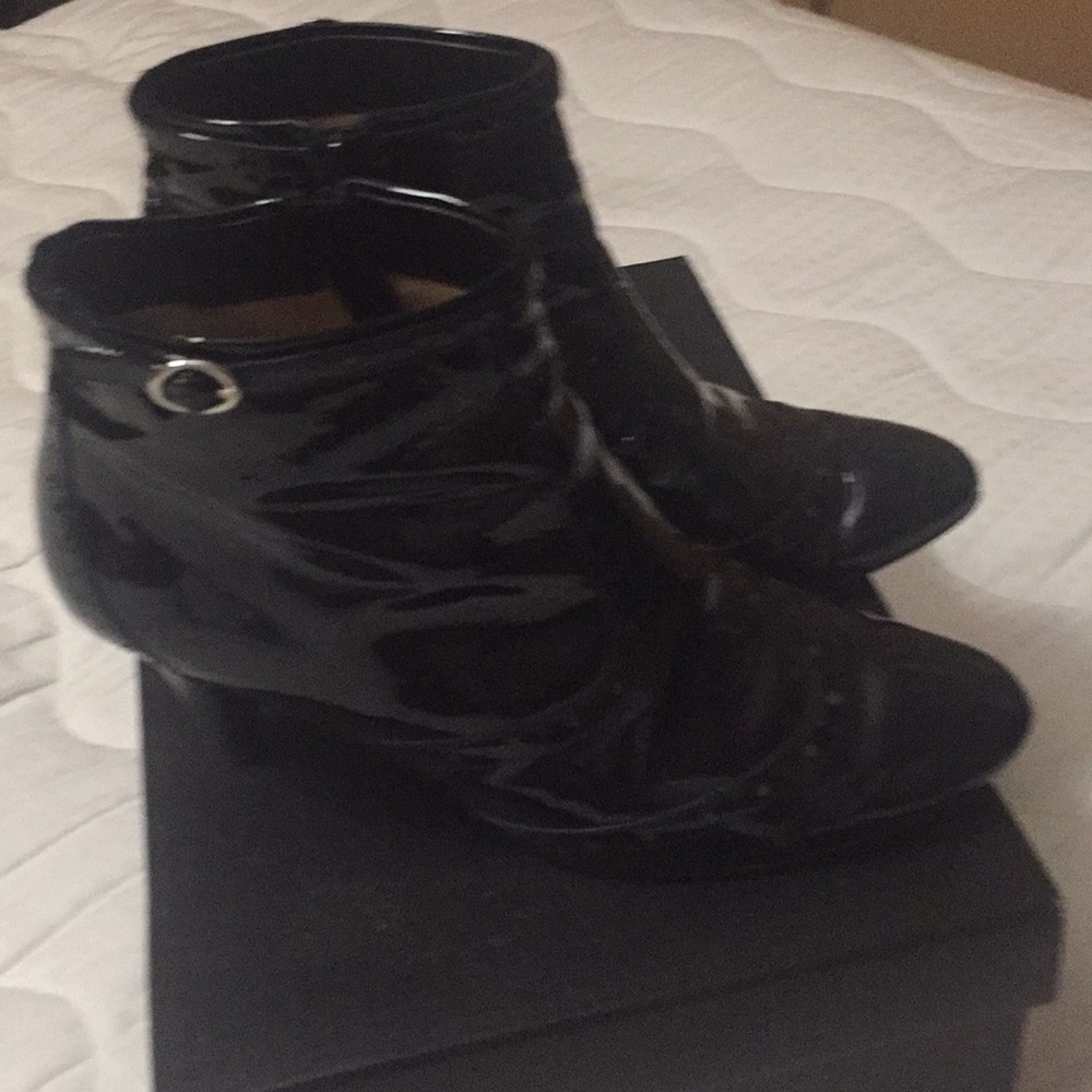 Cole Haan Patent Bootie